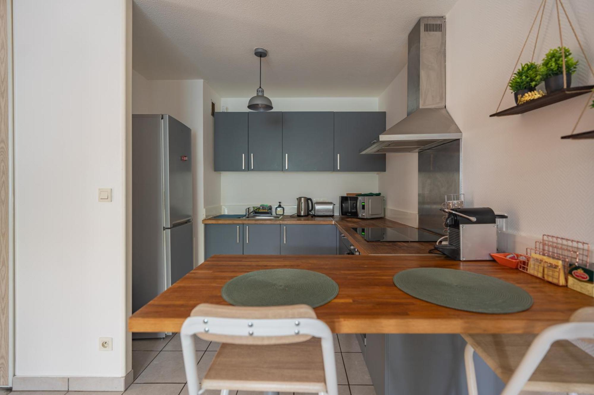 Appartement Tout Equipe A 3 Min Gare Annemasse - Ideal Famille Ou Pro - Parking Inclus Ville la Grand Bagian luar foto